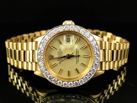 rolex women used|previously owned ladies Rolex watches.